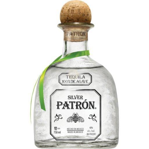 Patron Silver Tequila 750ml - Preet's Barrel