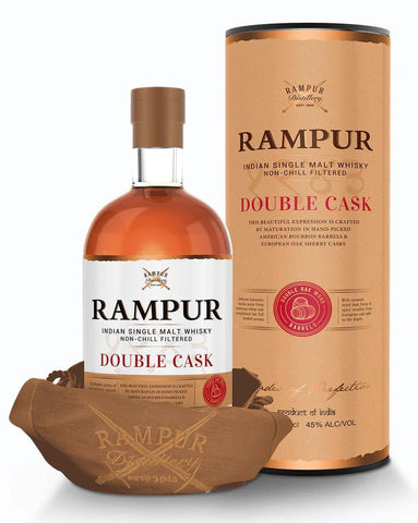 Rampur Indian Double Cask Sin 750ml - Preet's Barrel