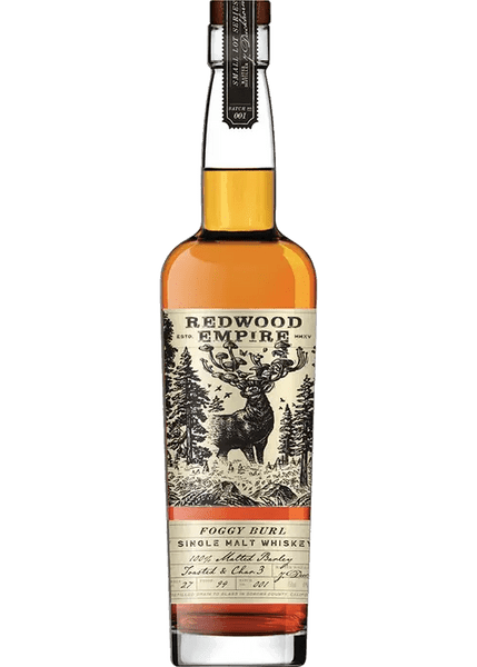 Redwood Empire Foggy Burl Single Malt 750ml - Preet's Barrel