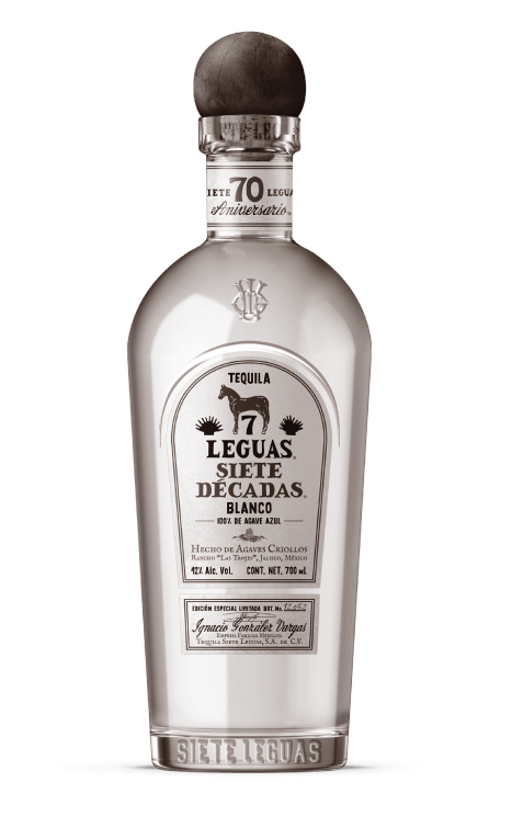 Siete Leguas 'Siete Decadas' Blanco Tequila 750ml - Limited-G2 Wine and Spirits-088004055912