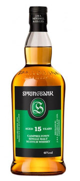 Springbank 15 Year Single Malt Scotch Whisky 750ml - Scotch Whiskey-G2 Wine and Spirits-610854157005