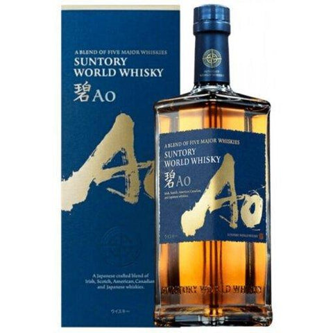 Suntory World Whisky Ao A Blend Of Five Major World Whisky Japan 750ml - Preet's Barrel