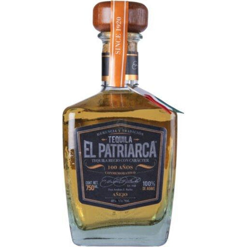 Tequila El Patriarca Anejo Tequila 100% De Agave - Preet's Barrel