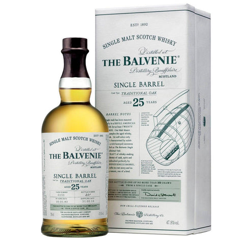 The Balvenie Single Barrel 25 Years Old 750ml - Preet's Barrel