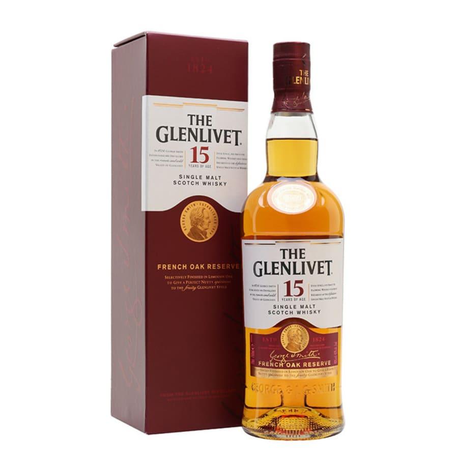 The Glenlivet 15 Years Old Single Malt Scotch Whisky 750ml - Preet's Barrel