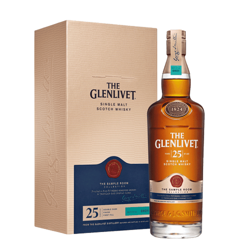 The Glenlivet 25 Years Old Single Malt Scotch Whisky 750ml - Preet's Barrel