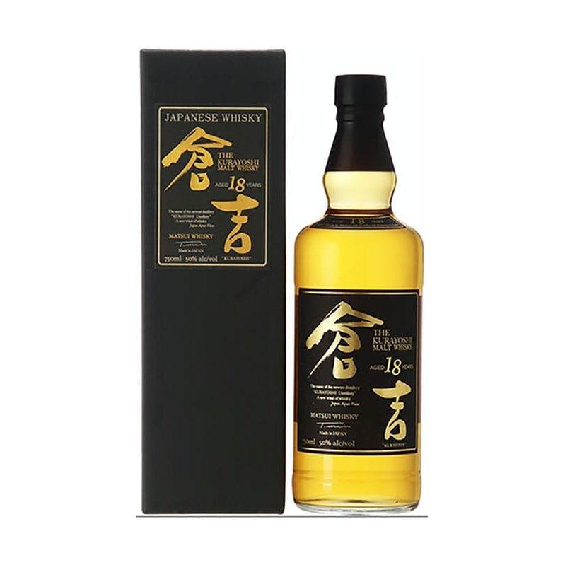 The Kurayoshi Pure Malt 18 Years Old Japanese Whisky 750ml - Preet's Barrel