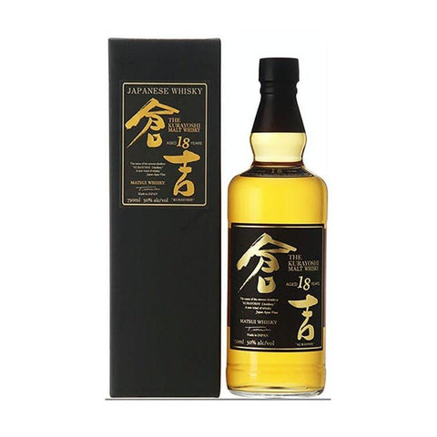 The Kurayoshi Pure Malt 18 Years Old Japanese Whisky 750ml - Preet's Barrel