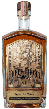 Three Chord 15 Year Drummer Small Batch Bourbon 750ml - American Whiskey-G2 Wine and Spirits-