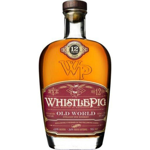 Whistlepig Old World 12 Years Old Rye Whiskey 750ml - Preet's Barrel