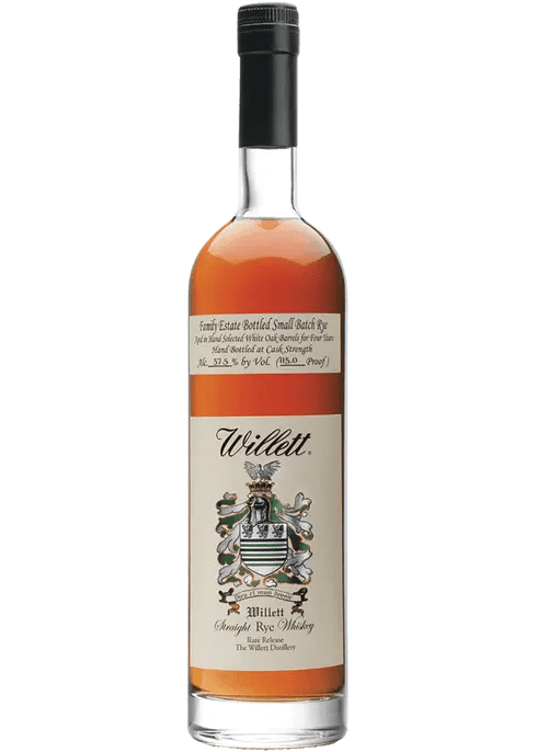 Willett 4 Years Rye Straight Rye 750ml - Preet's Barrel