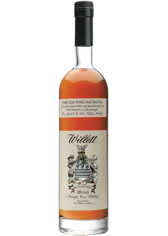 Willett 4 Years Rye Straight Rye 750ml - Preet's Barrel