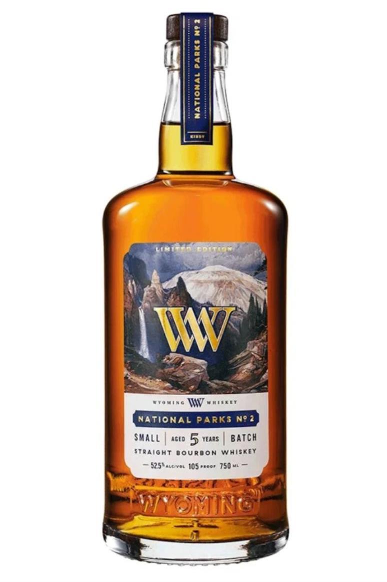 Wyoming National Parks Whiskey Small Batch 5 Years Bourbon Limited Edition 750ml - Preet's Barrel