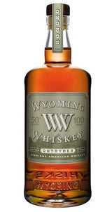Wyoming Whisky Outryder Straight American Whiskey Bottle In Bond 100 Proof 750 Ml - American Whiskey-G2 Wine and Spirits-819283013474